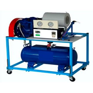 Single Stage Reciprocating Air Compressor Test Rig