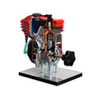Two Stroke Petrol Engine Cut Section Model