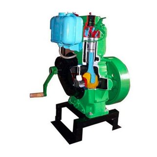 Four Stroke single Cylinder Diesel Engine Cut Section Model